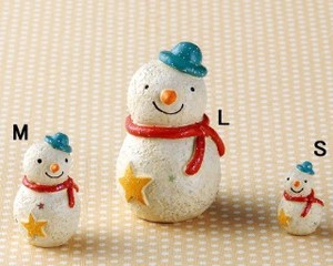 Glitter Mascot Snowman Christmas Ornament