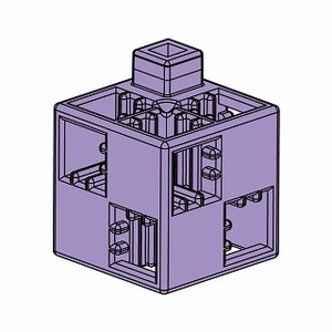 【ATC】アーテックブロック 基本四角24PCSセット薄紫[77749]