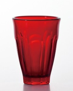 《日本製》パレット　レッドL(360ml)【グラス】【タンブラー】【ジュース】
