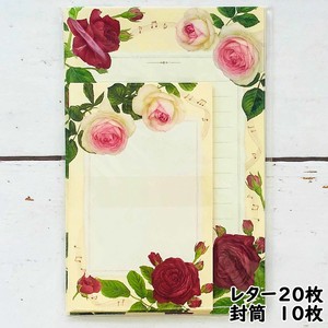 Letter set Roses Made in Japan