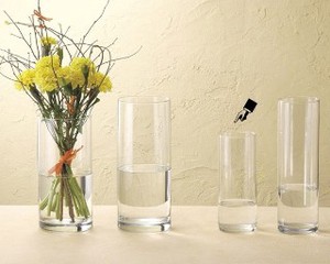 花瓶　ラウンドシェイプ　（88x220）【ガラス かびん】【フラワーベース】