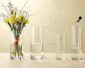 花瓶　ラウンドシェイプ　（93x300）【ガラス かびん】【フラワーベース】