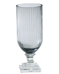 花瓶　カラーベース360 スモーク（φ140*H360）【ガラス かびん】【フラワーベース】