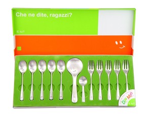 Made in Japan DIOMIO Cutlery 12 Pcs Set All Stainless Spoon Fork Knife