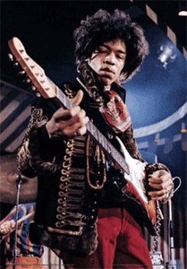 創業38周年 セール品【ポスター】3-D タブロイドサイズ ポスター ジミ・ヘンドリックス(Jimi Hendrix)