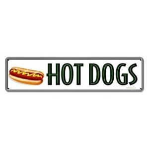 【スティールサイン】【フード ＆ ドリンク】Hot Dogs PT-RPC-185