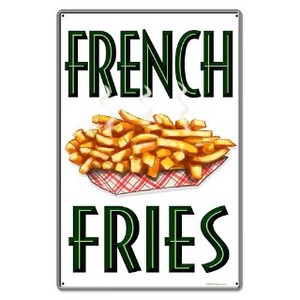 【スティールサイン】【フード ＆ ドリンク】French Fries PT-RPC-184