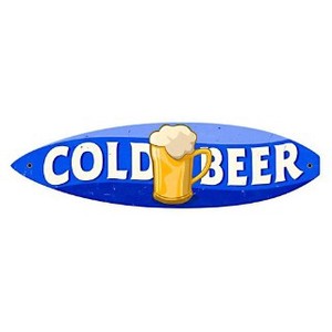 セール品【スティールサイン】【フード ＆ ドリンク】Cold Beer PT-SB-011