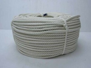 巻き物ロープ 綿ロープ 10mm×200m C10-200