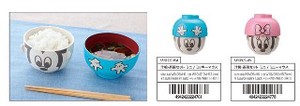 【ディズニー】汁椀・茶碗セット　ミニ