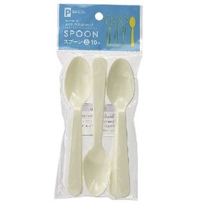 Spoon 10P White