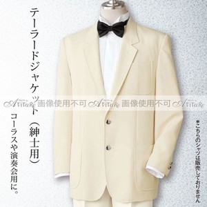 【メンズ衣装】白ジャケットが新登場！！★テーラードジャケット(紳士用)★