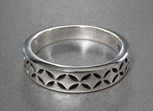 Silver-Based Plain Ring Design sliver Simple