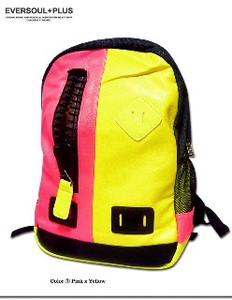 Colorful Neon Color This Season Emergency Fastener Attached Switching Day Bag