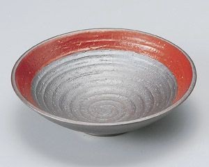 赤吹きサビ5.0鉢【日本製　美濃焼】