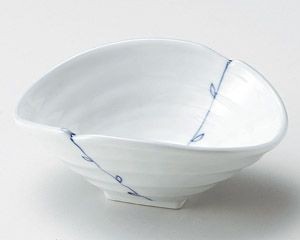 若芽結び変形小鉢【日本製　美濃焼】