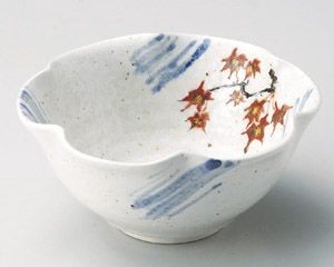 粉引嵐山雪割小鉢【日本製　美濃焼】