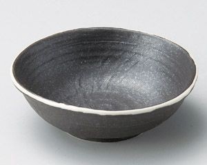 黒釉丸小鉢【日本製　美濃焼】