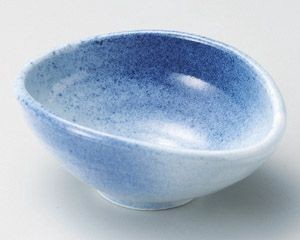 吹墨たまご型4.0小鉢【日本製　美濃焼】