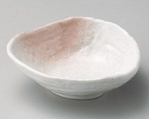 ピンク吹三角小鉢【日本製　美濃焼】