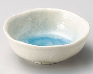 白雲花型小鉢【日本製　美濃焼】