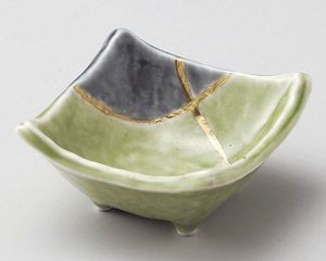 Mino ware Side Dish Bowl Wakakusa Made in Japan