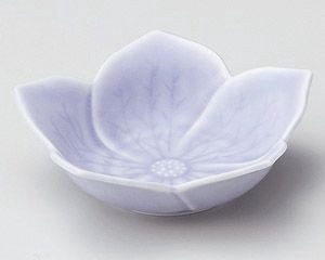 紫マット浅小鉢(小)【日本製　美濃焼】
