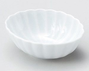 かすみ青白11.5cm楕円小鉢【日本製　美濃焼】
