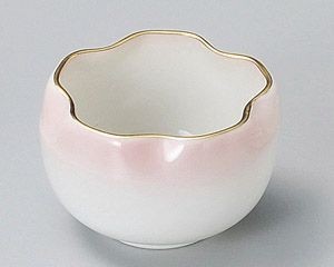 桜形ピンク珍味【日本製　美濃焼】