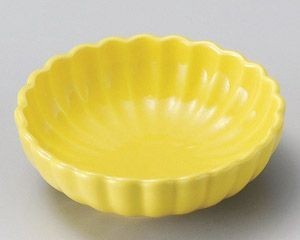 黄菊型鉢【日本製　美濃焼】