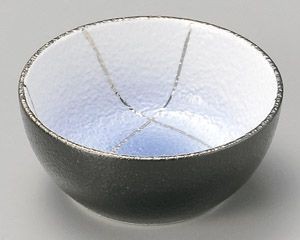 コバルト銀彩丸とんすい【日本製　美濃焼】
