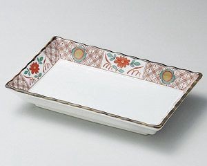 七宝反焼物皿【日本製　美濃焼】