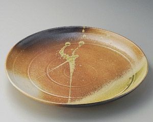 古信楽10.0丸皿【日本製　美濃焼】