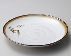 白天目麦丸8.0皿【日本製　美濃焼】
