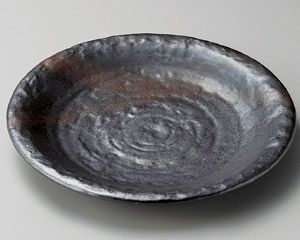 石目火だすき5.0皿【日本製　美濃焼】