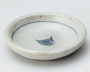 土物筋点字3.0皿【日本製　美濃焼】