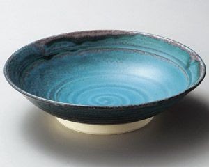 青彩釉9.0鉢【日本製　美濃焼】