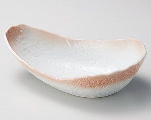 ピンク吹クジラ鉢(大)【日本製　美濃焼】