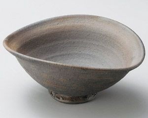 炭化8.3楕円鉢【日本製　美濃焼】
