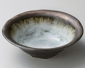 窯変金彩6.5深鉢【日本製　美濃焼】