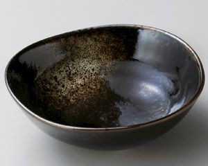 油滴結晶5.5鉢【日本製　美濃焼】
