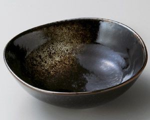 油滴結晶3.0鉢【日本製　美濃焼】