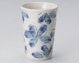 花園藍フリーカップ【日本製　美濃焼】