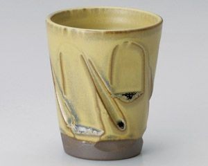 イラボ削りフリーカップ【日本製　美濃焼】