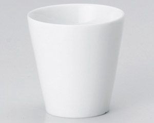 白磁フリーカップ(小)【日本製　美濃焼】
