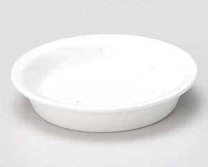雪粉引薬味皿【日本製　美濃焼】