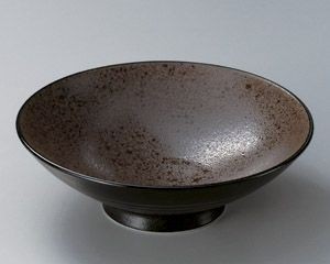 JベジBR24.5高台盛鉢【日本製　美濃焼】
