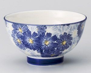 Mino ware Rice Bowl Hana Made in Japan