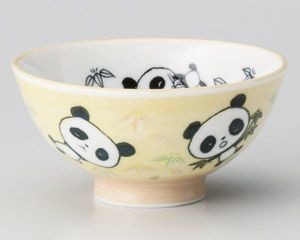 Mino ware Rice Bowl Panda Made in Japan