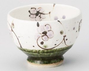 Mino ware Japanese Teacup Arabesques Made in Japan